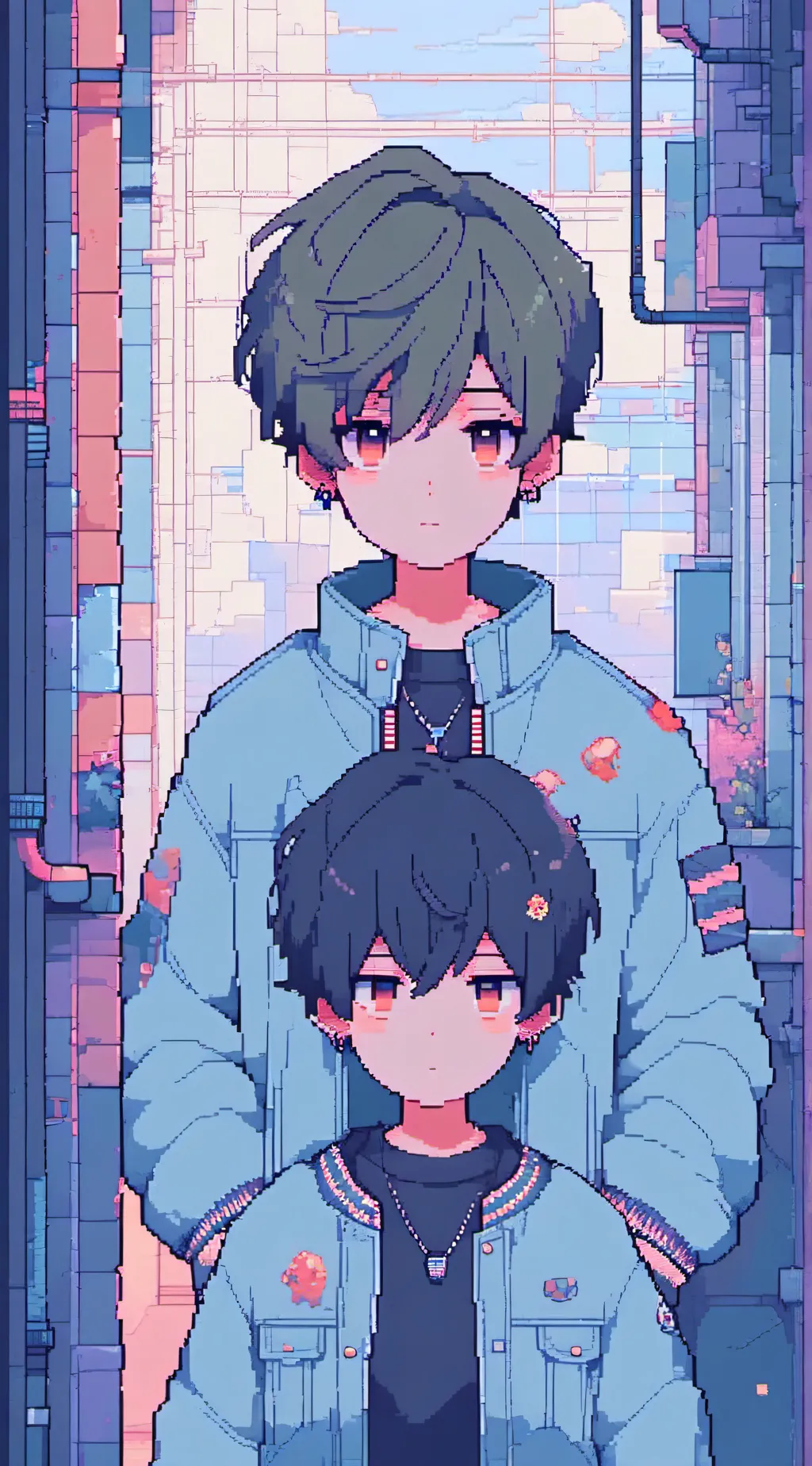 ai character: Matt and Toby background