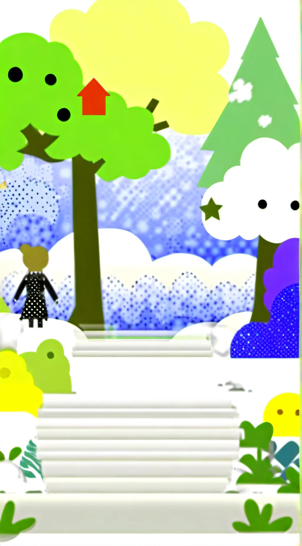 ai character: dandys world v2 background