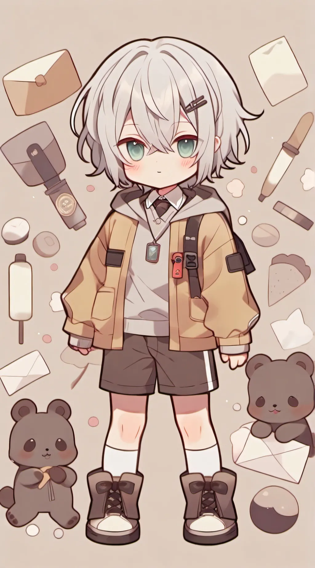 ai character: Y/N (quirk hit) background