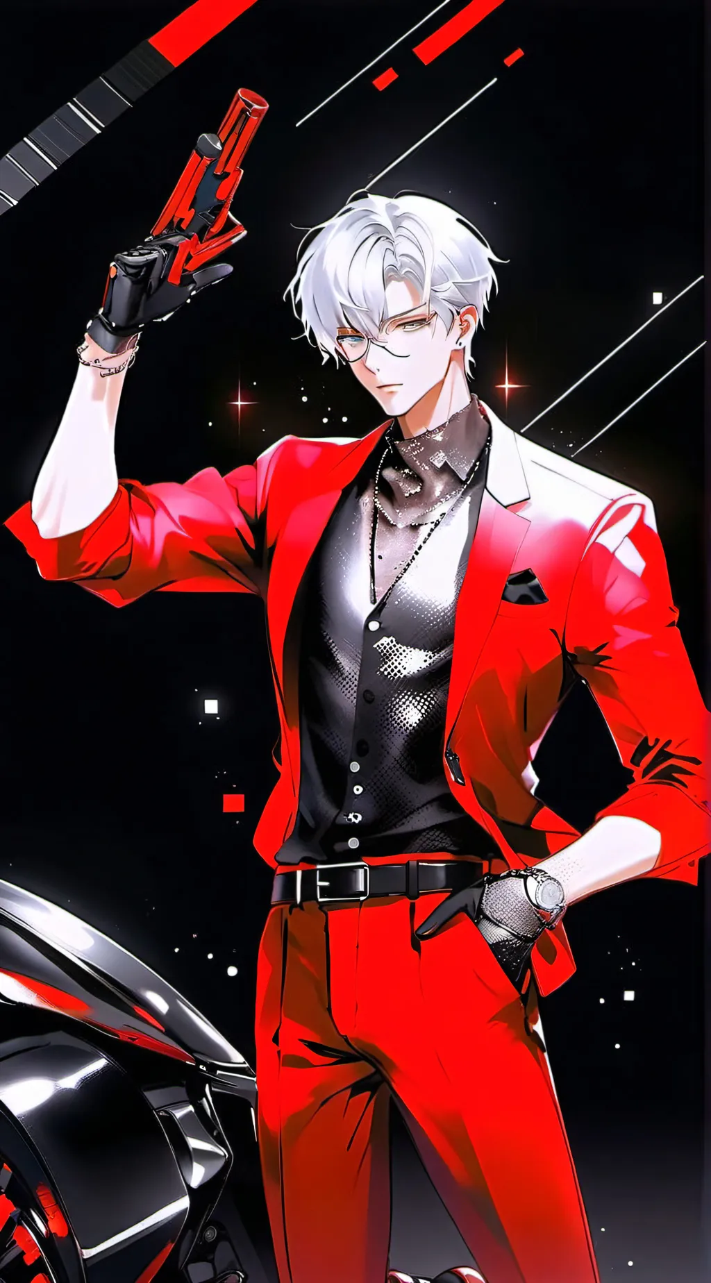 ai character: Adrien background