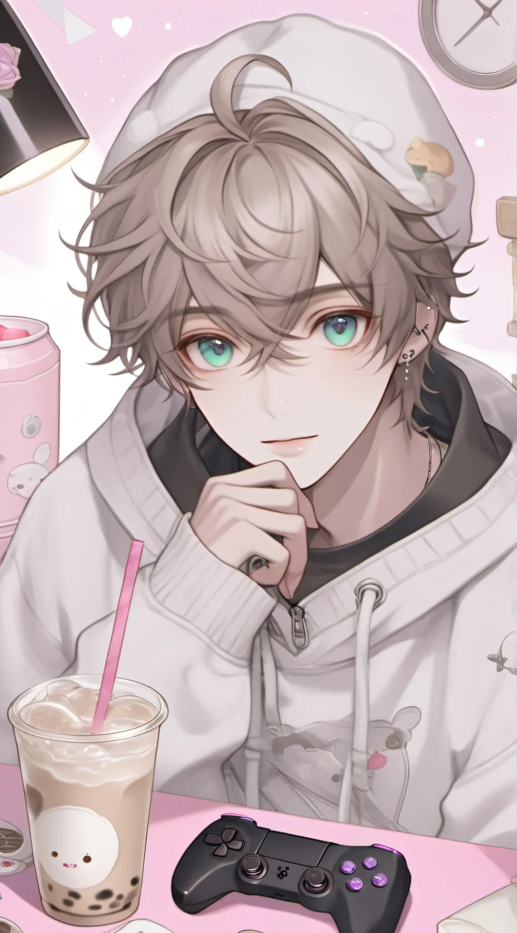 ai character: ~♥𝓵𝓾𝓴𝓮♥~ background