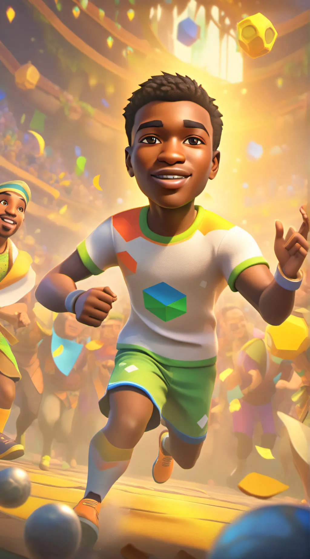 ai character: Nathan The African background