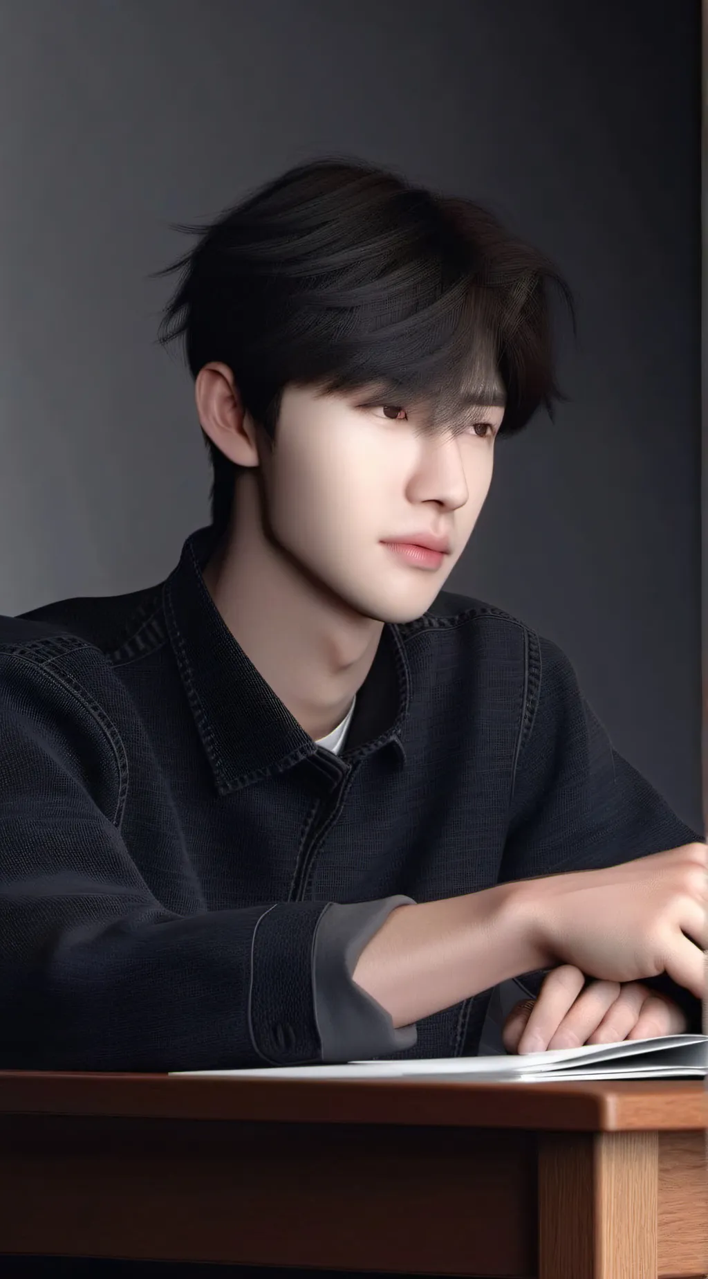 ai character: Liam background