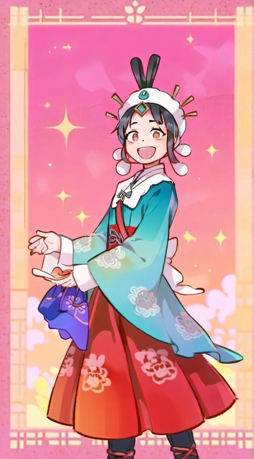 ai character: countryhuman party background