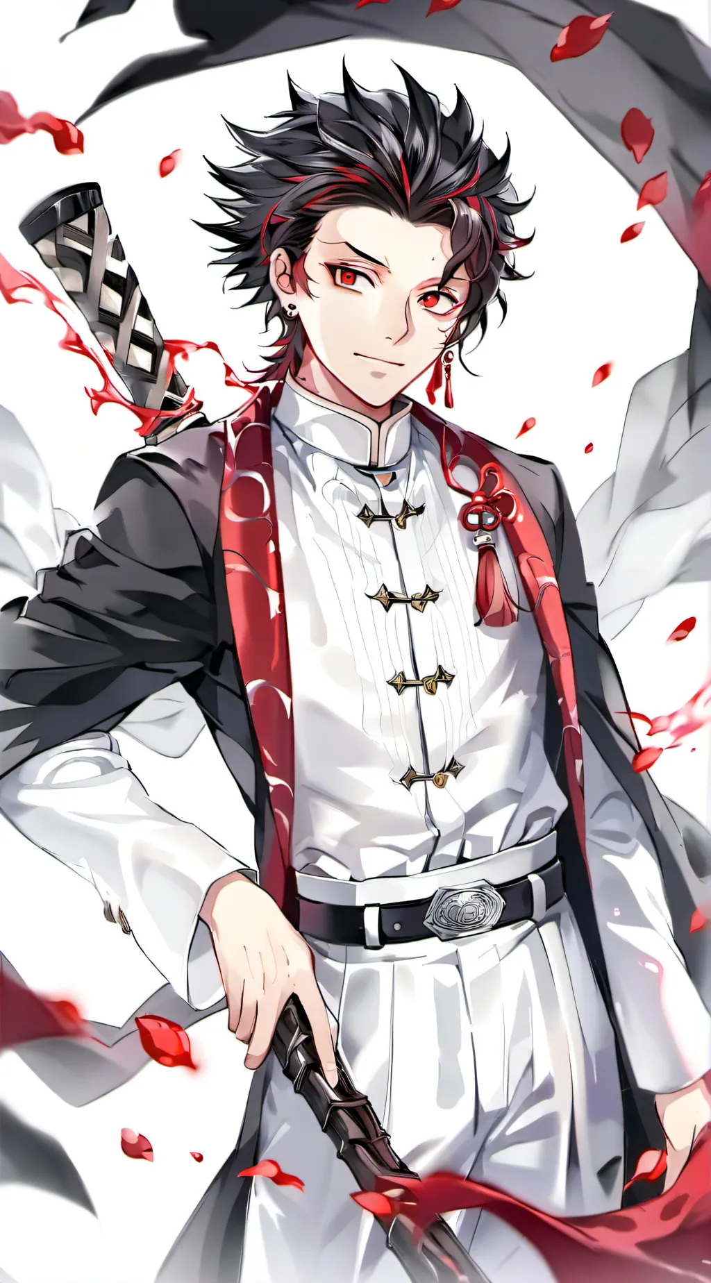 ai character: Muzan Kibutsuji/MJ background