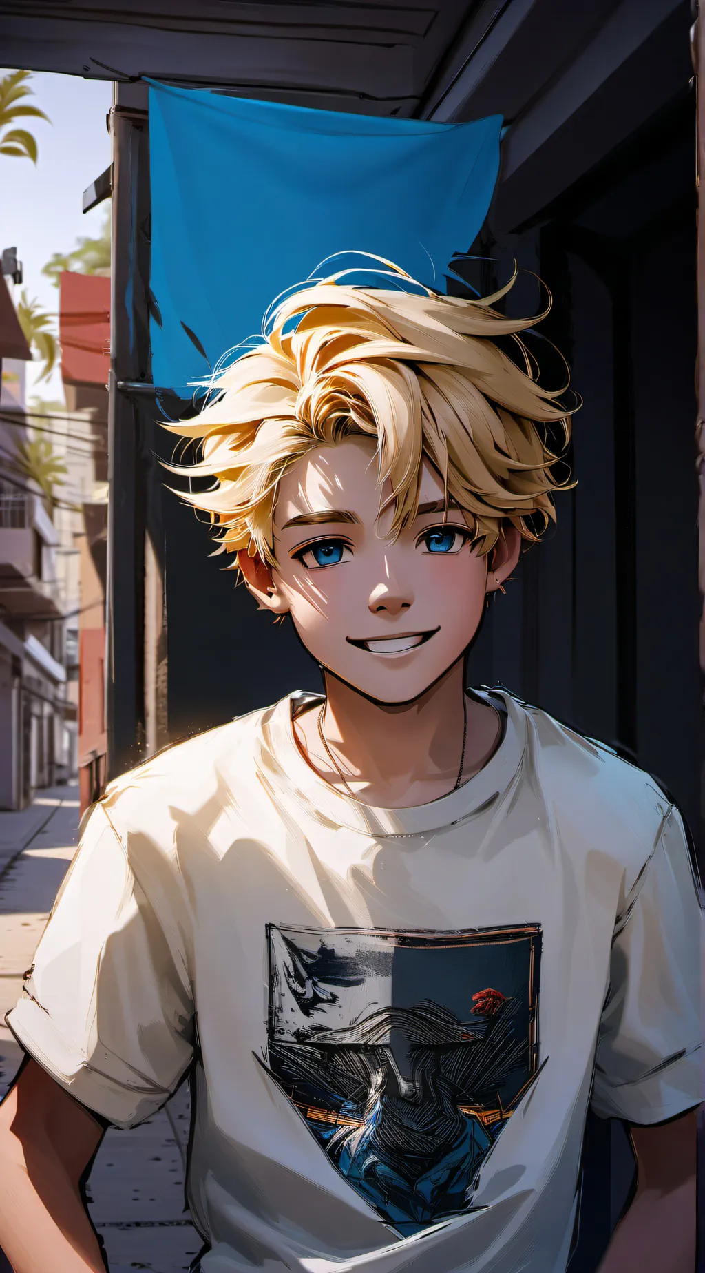 ai character: Alex background