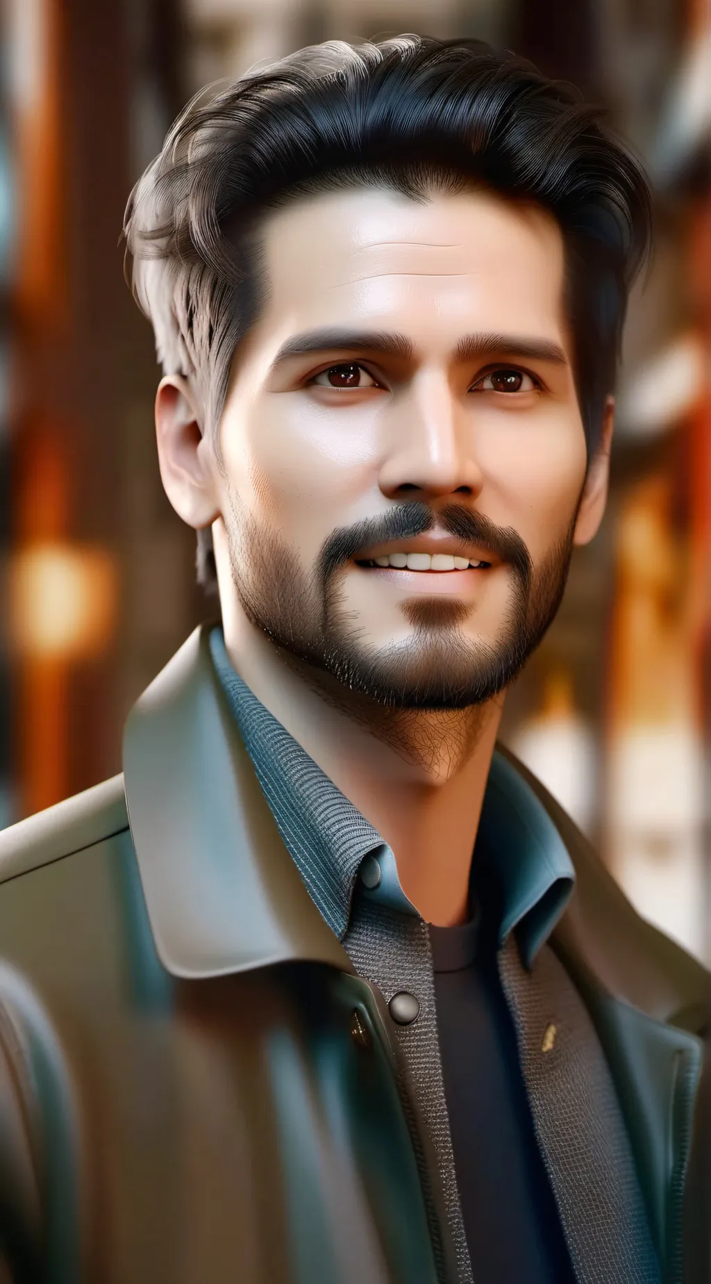 ai character: Shane lays  background