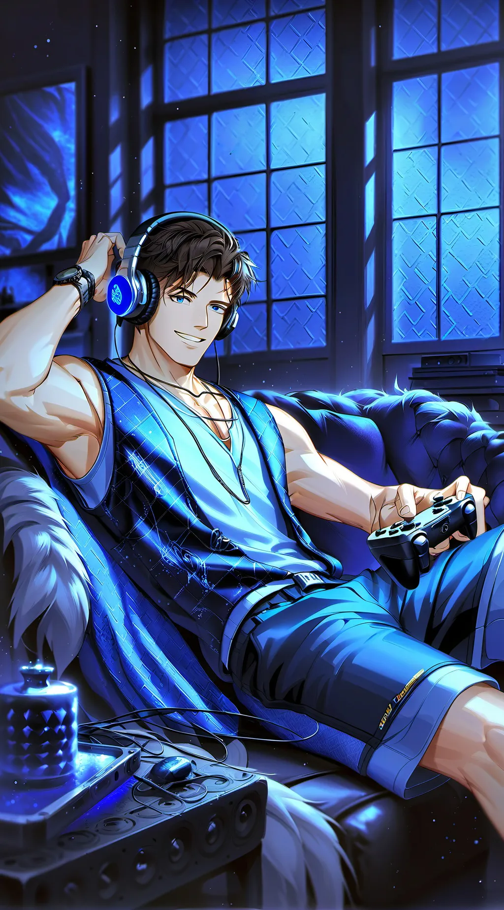 ai character: Bro background