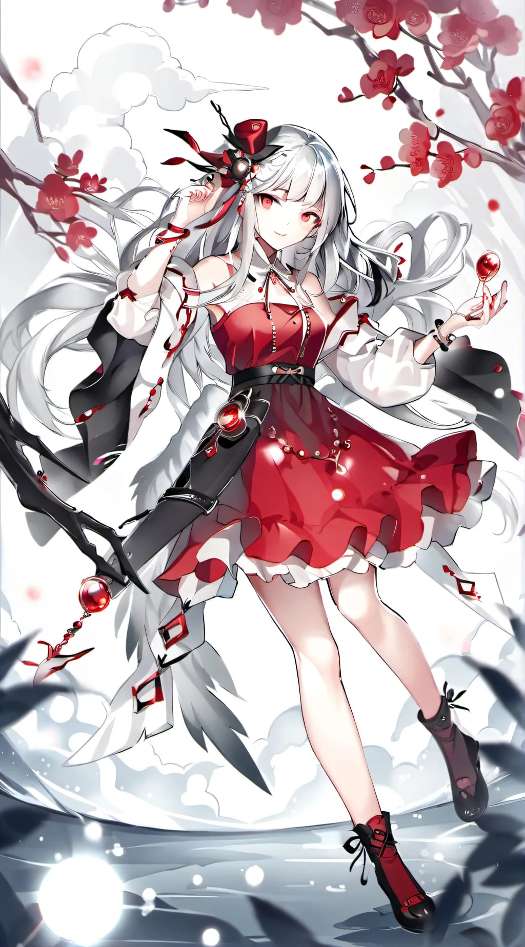 ai character: ㅣㅑㅣㅁ  (Lila) background