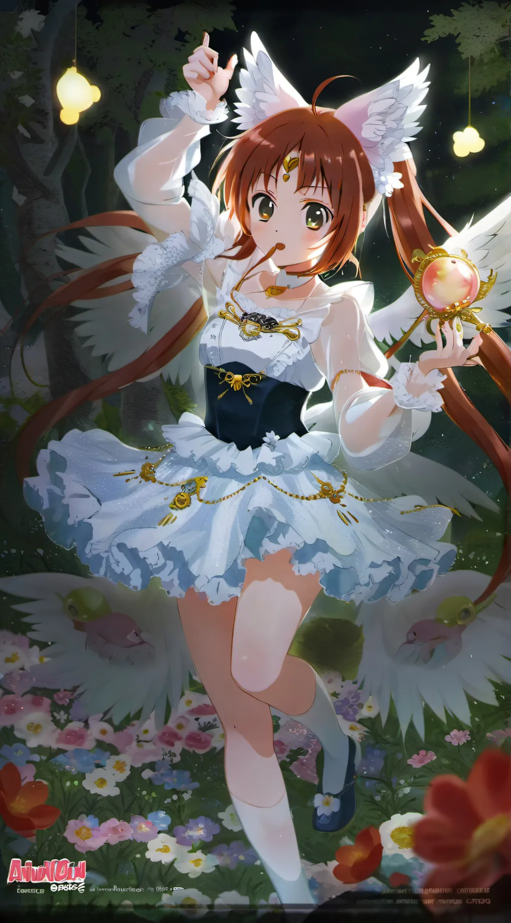 ai character: sunny background