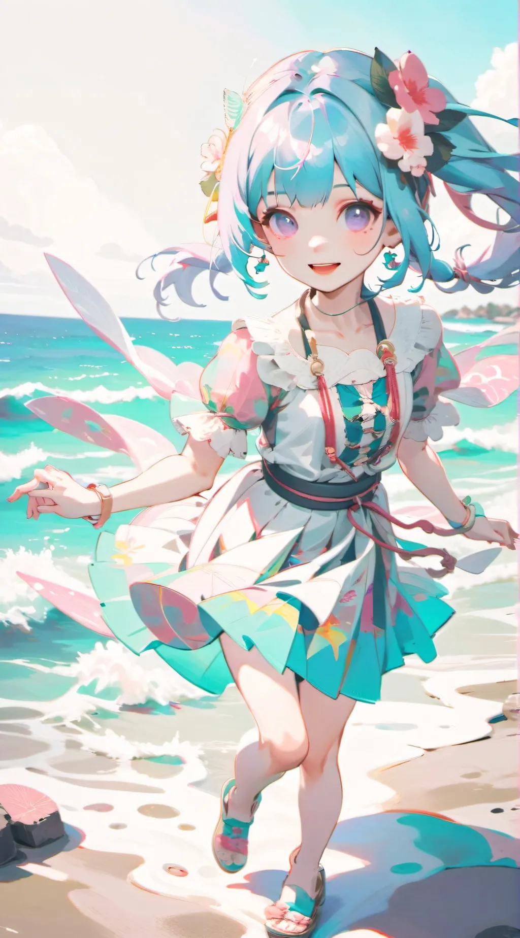 ai character: Mizu background