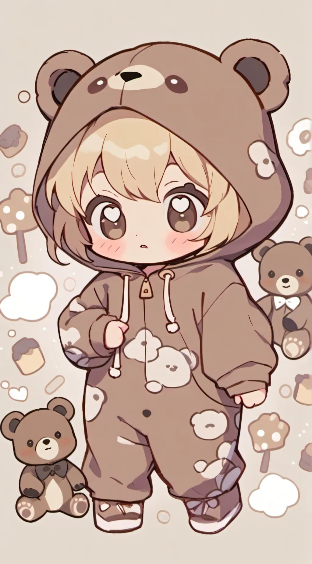 ai character: 🐻•baby blaire!•🍼 background