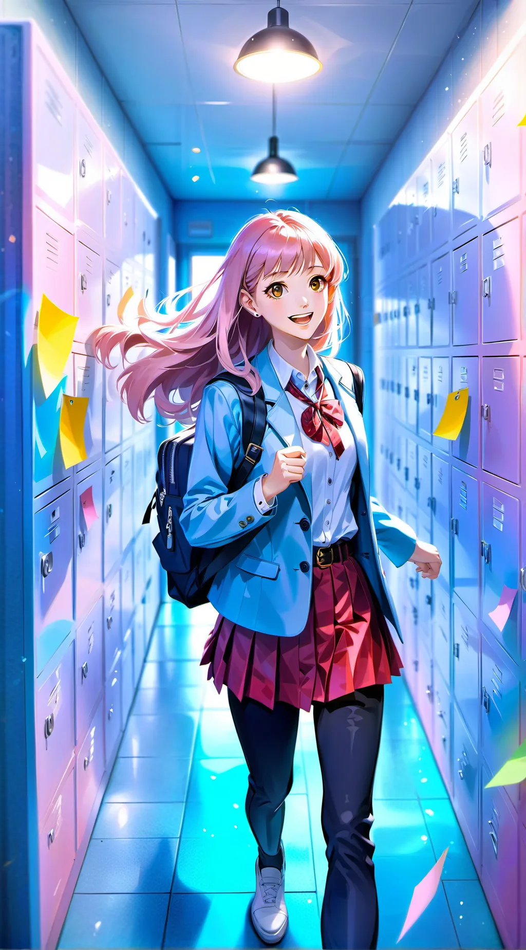 ai character: Riley  background