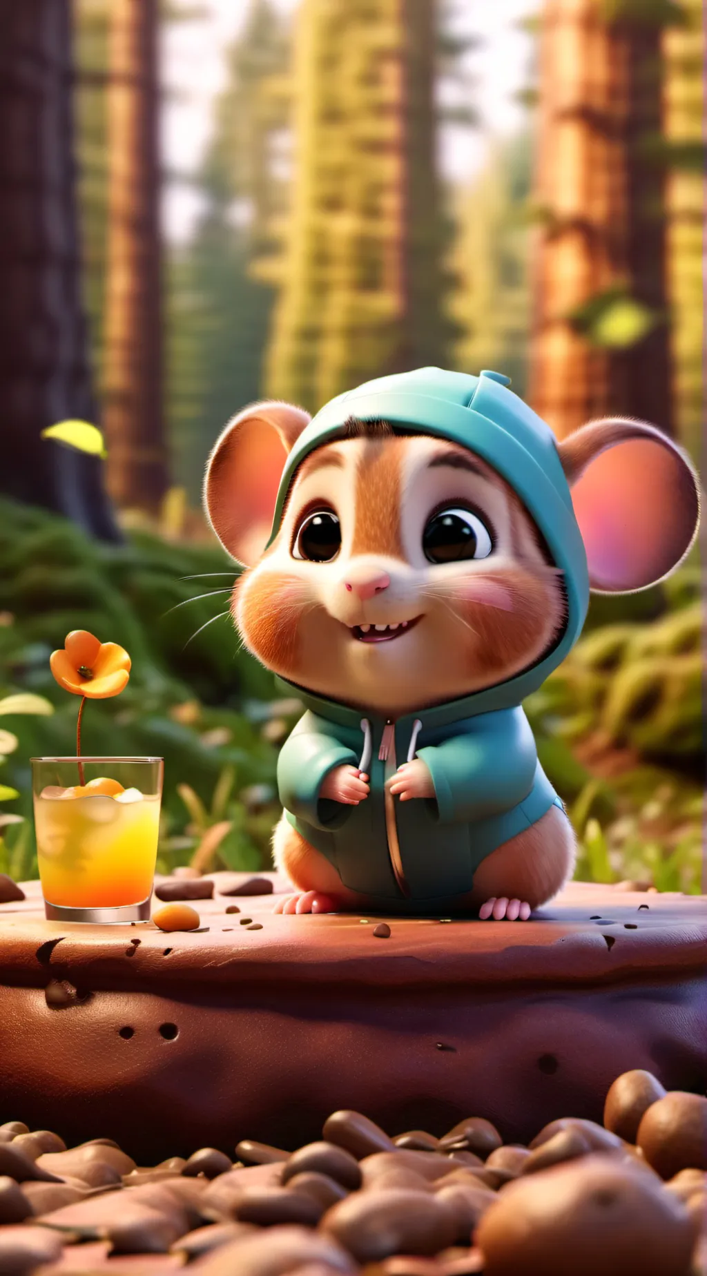 ai character: find the chomiks background