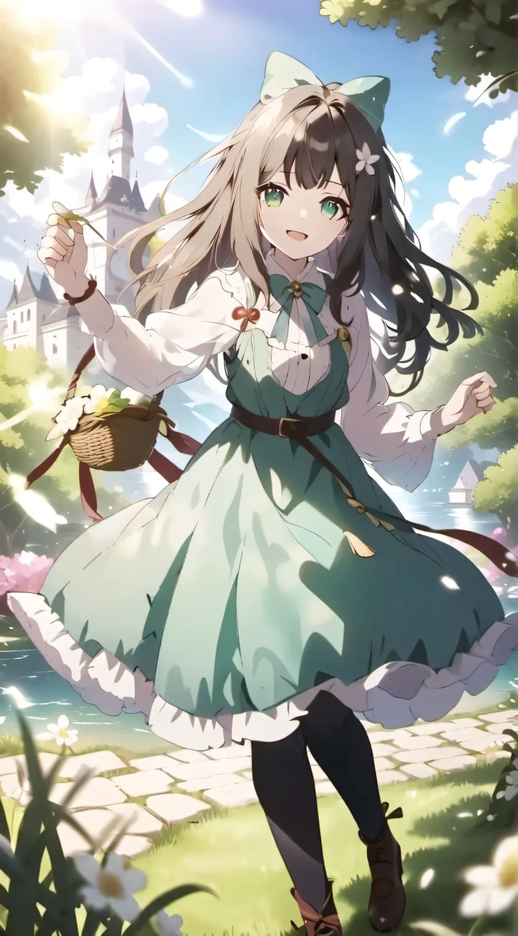 ai character: Kugo and sora  background