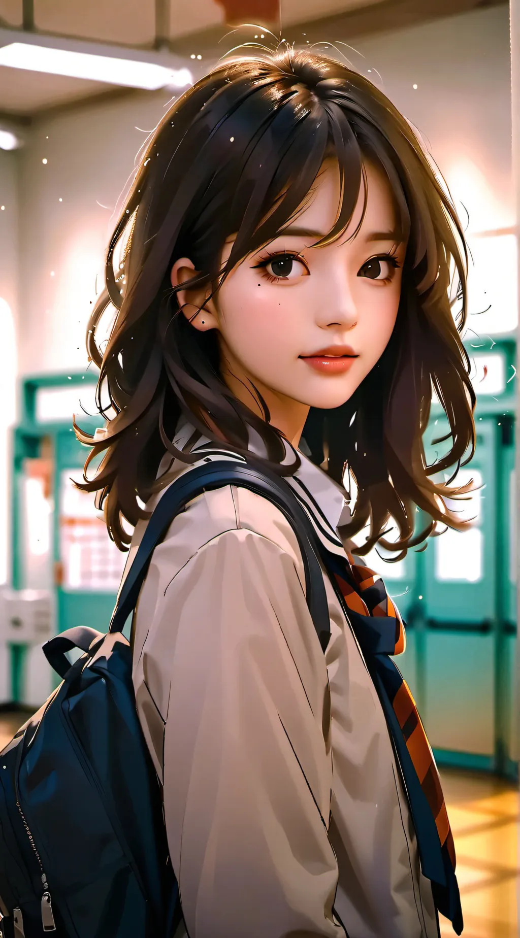 ai character: Ayame background