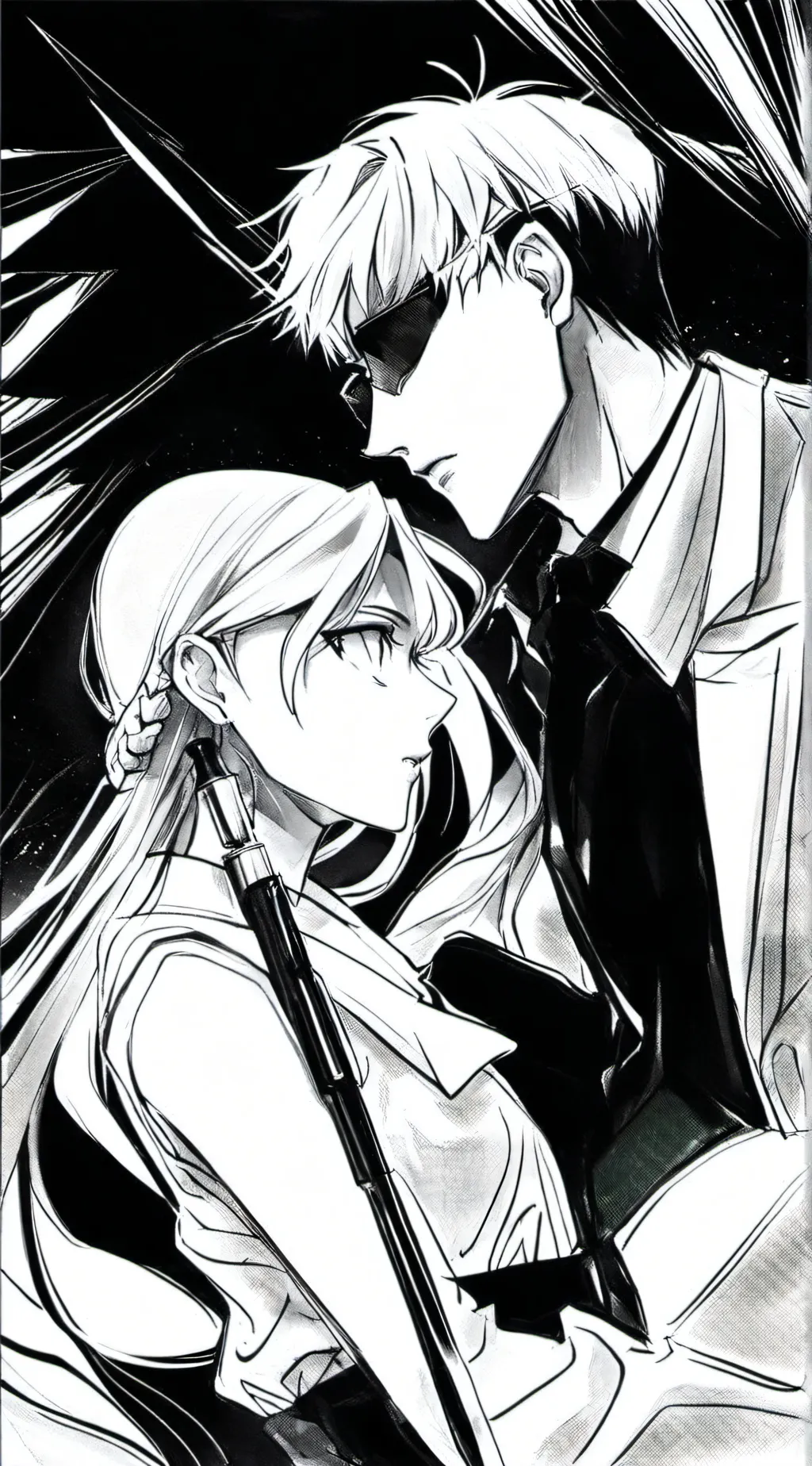 ai character: Gojo satoru background