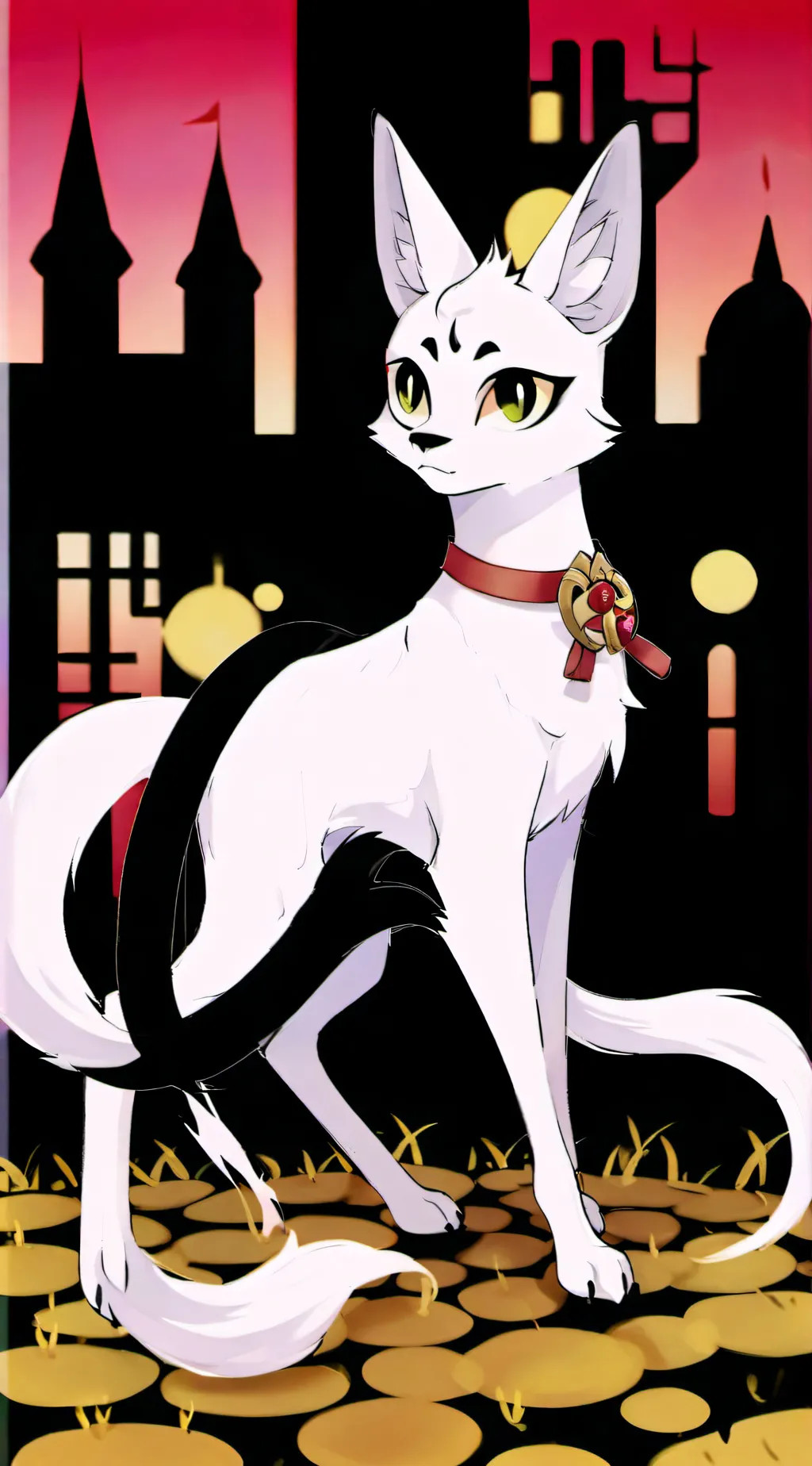 ai character: Delecatty  background