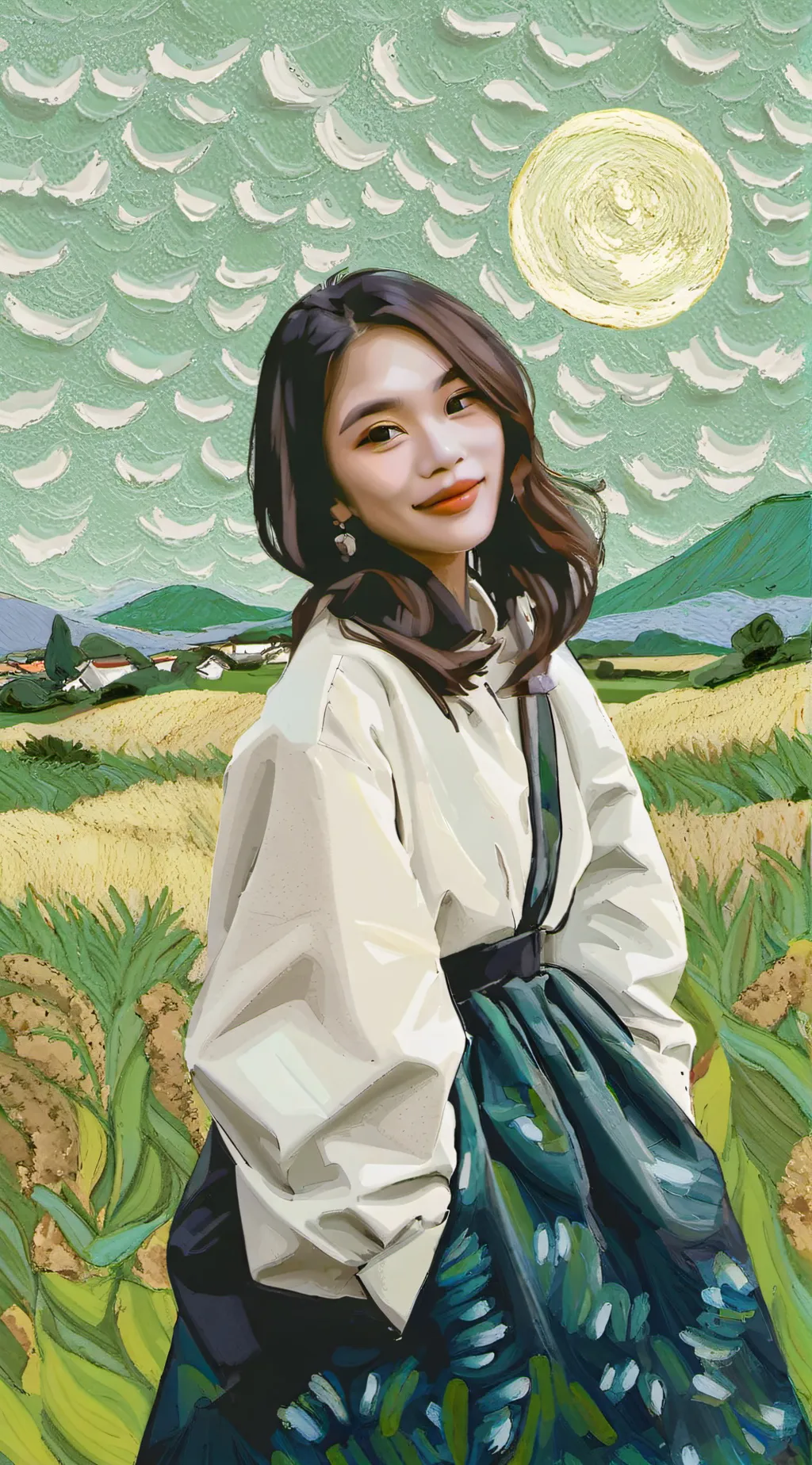 ai character: BINI background