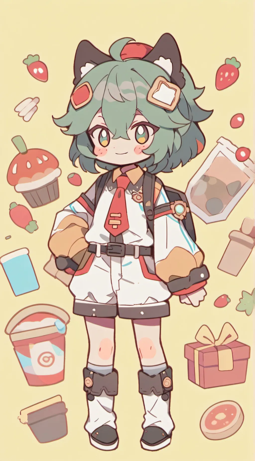 ai character: HH first period  background