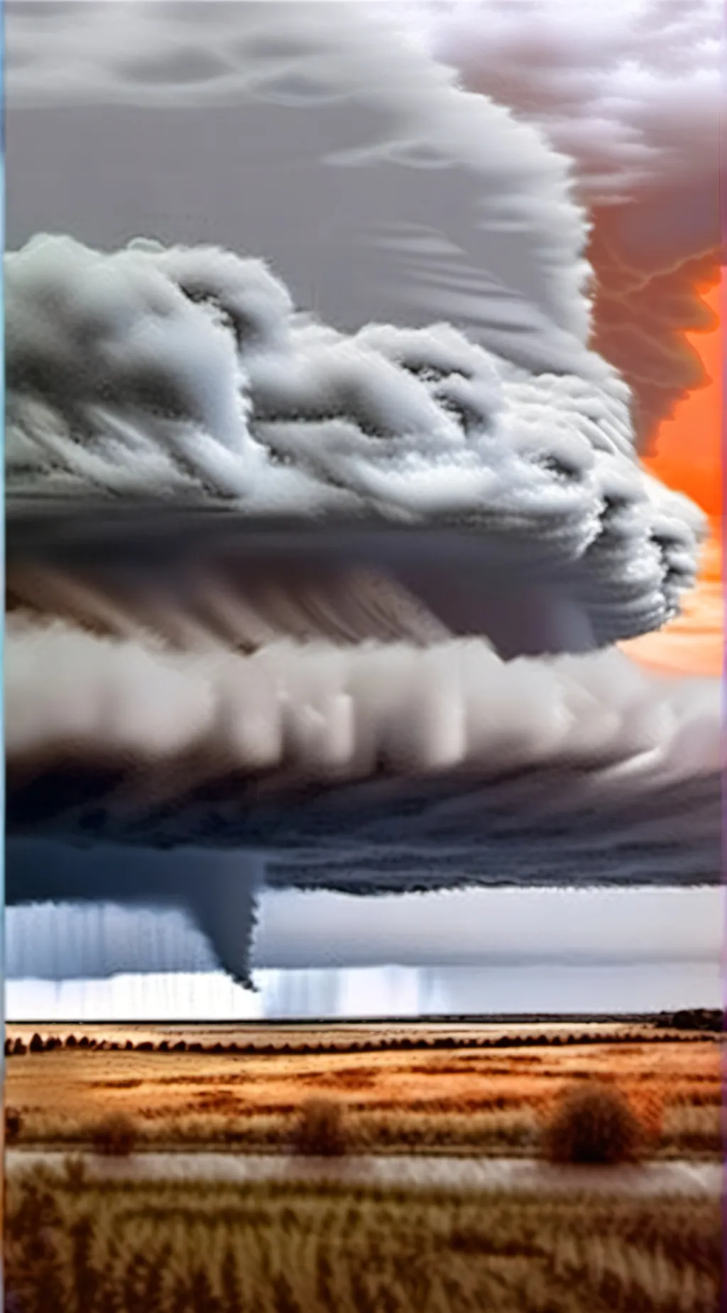 ai character: Tri-state t-nado  background