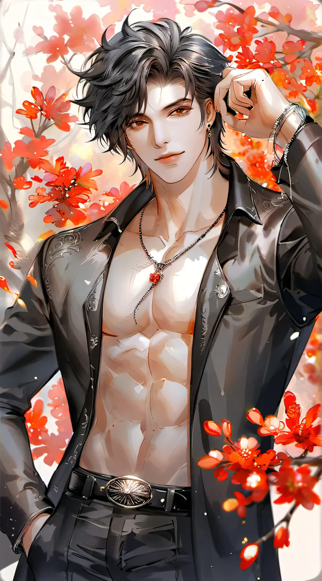 ai character: CHRIS💖🥵 background