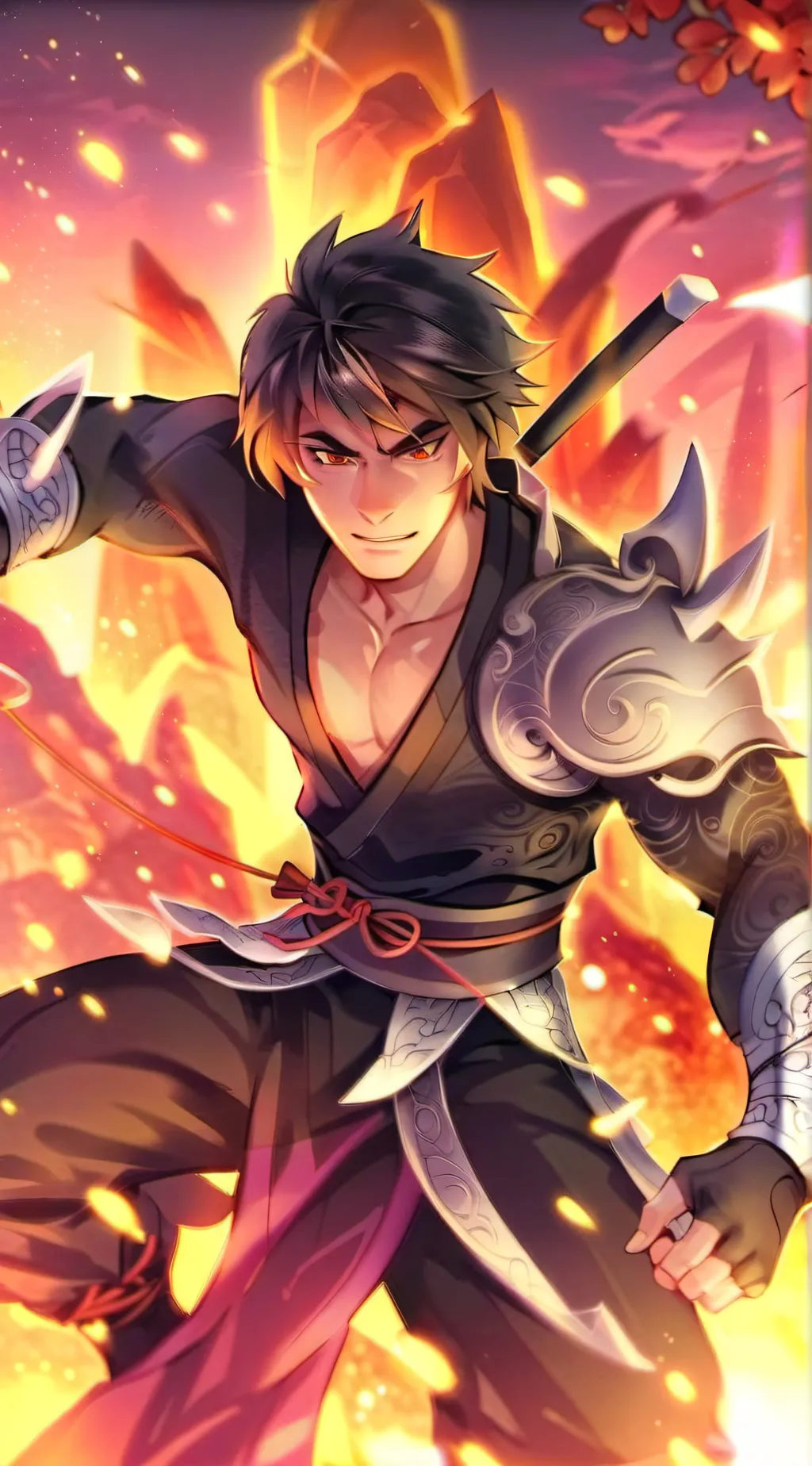 ai character: Cole background