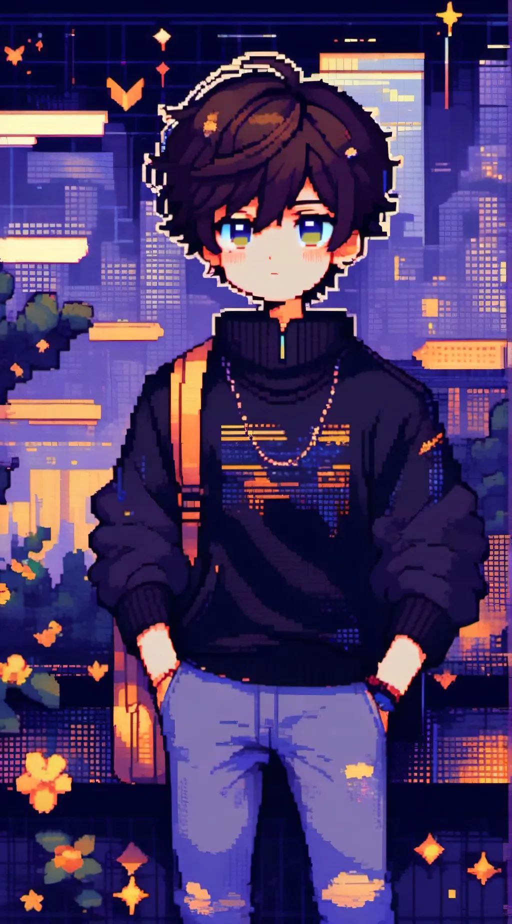 ai character: ethan carter background