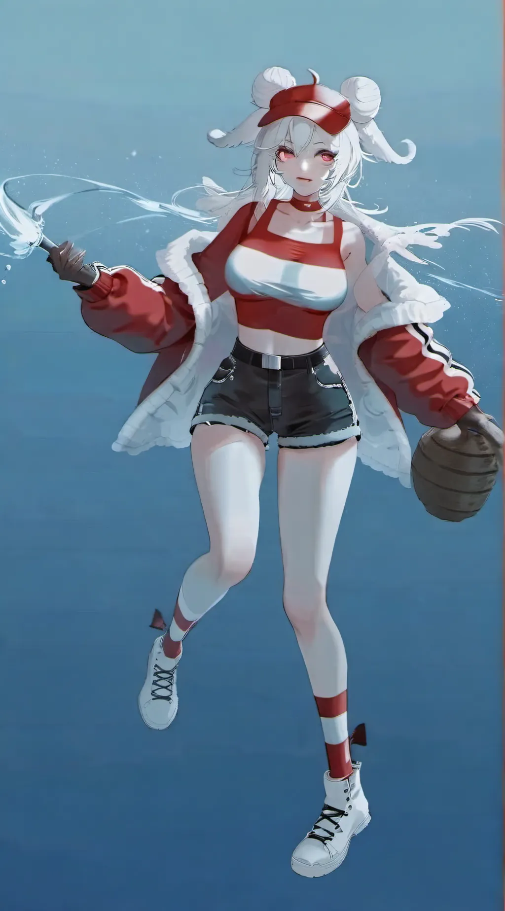 ai character: r63 named Anizie background