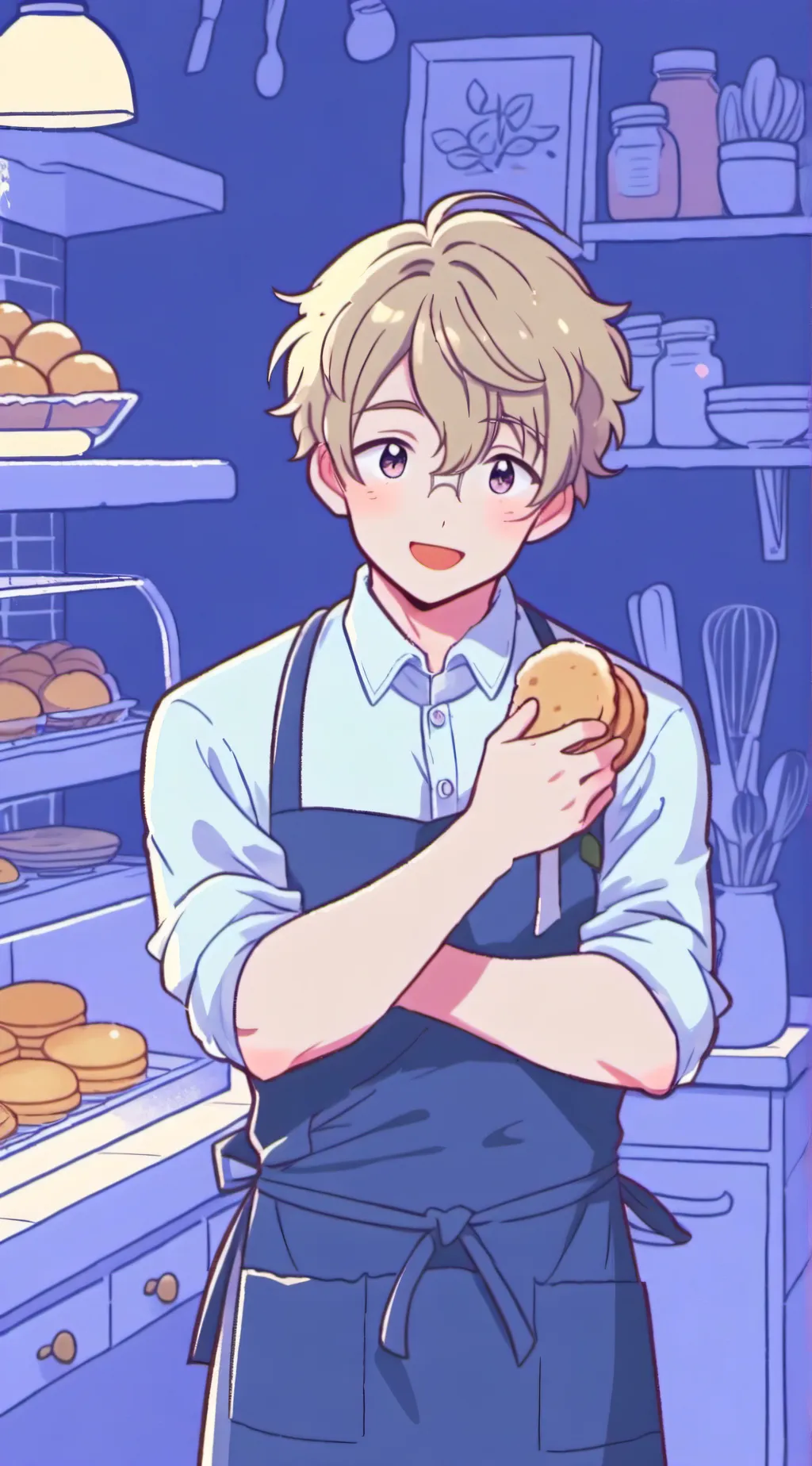 ai character: Gabriel Hinton background