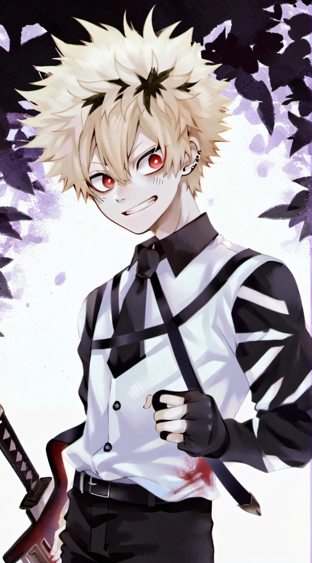 ai character: Bakugo x Y/N background