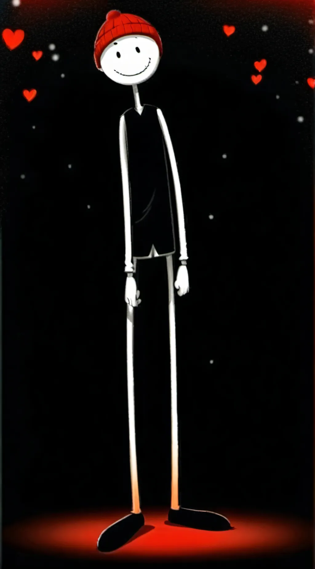 ai character: Stick man! background