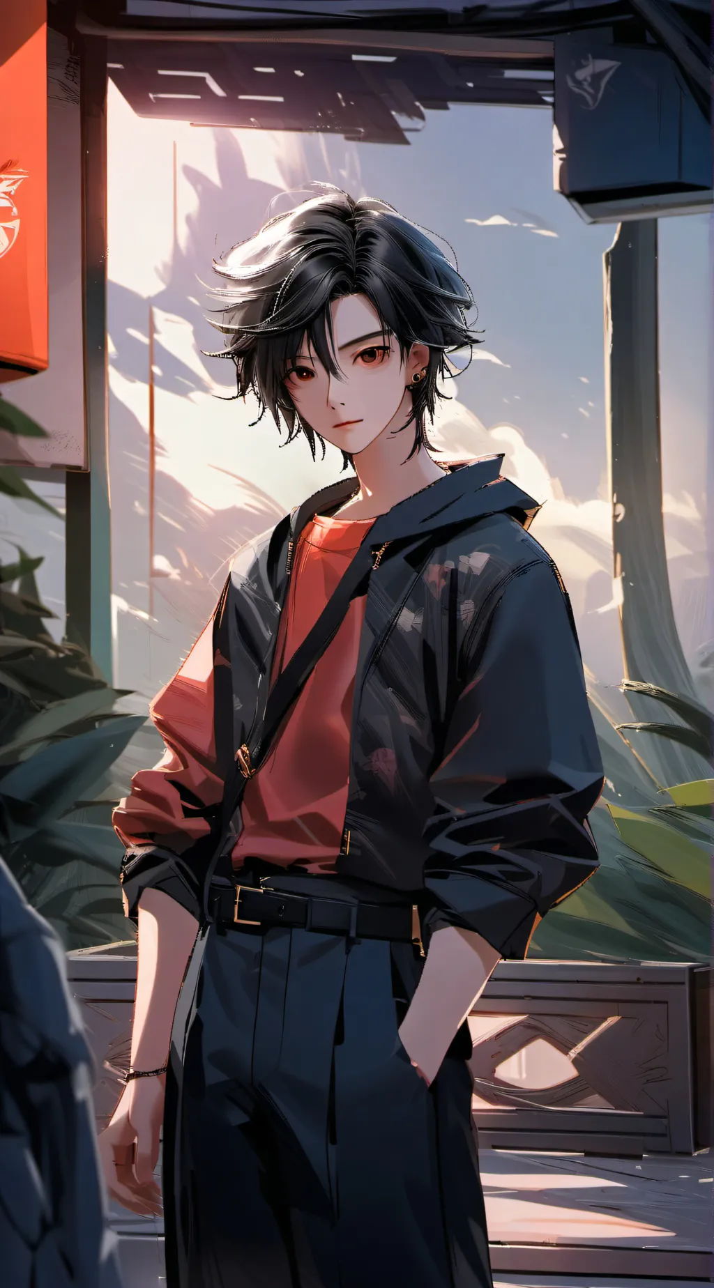 ai character: Levi background