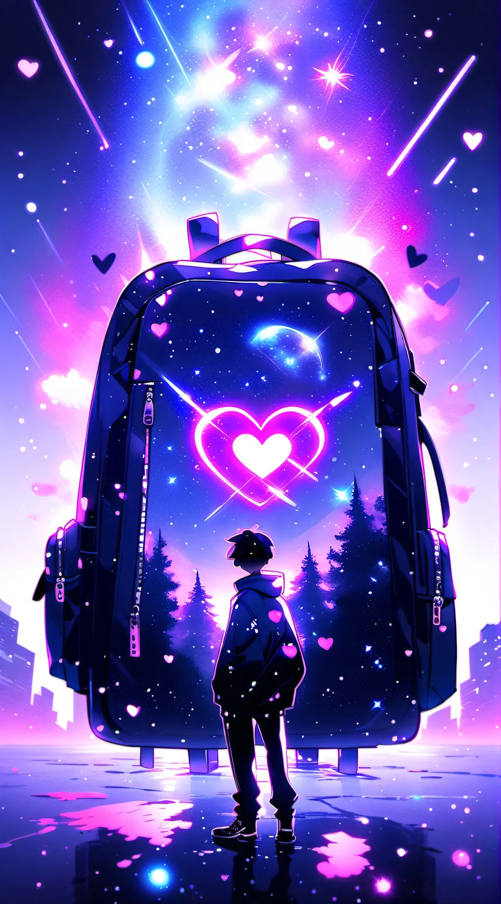 ai character: fpe pool party background