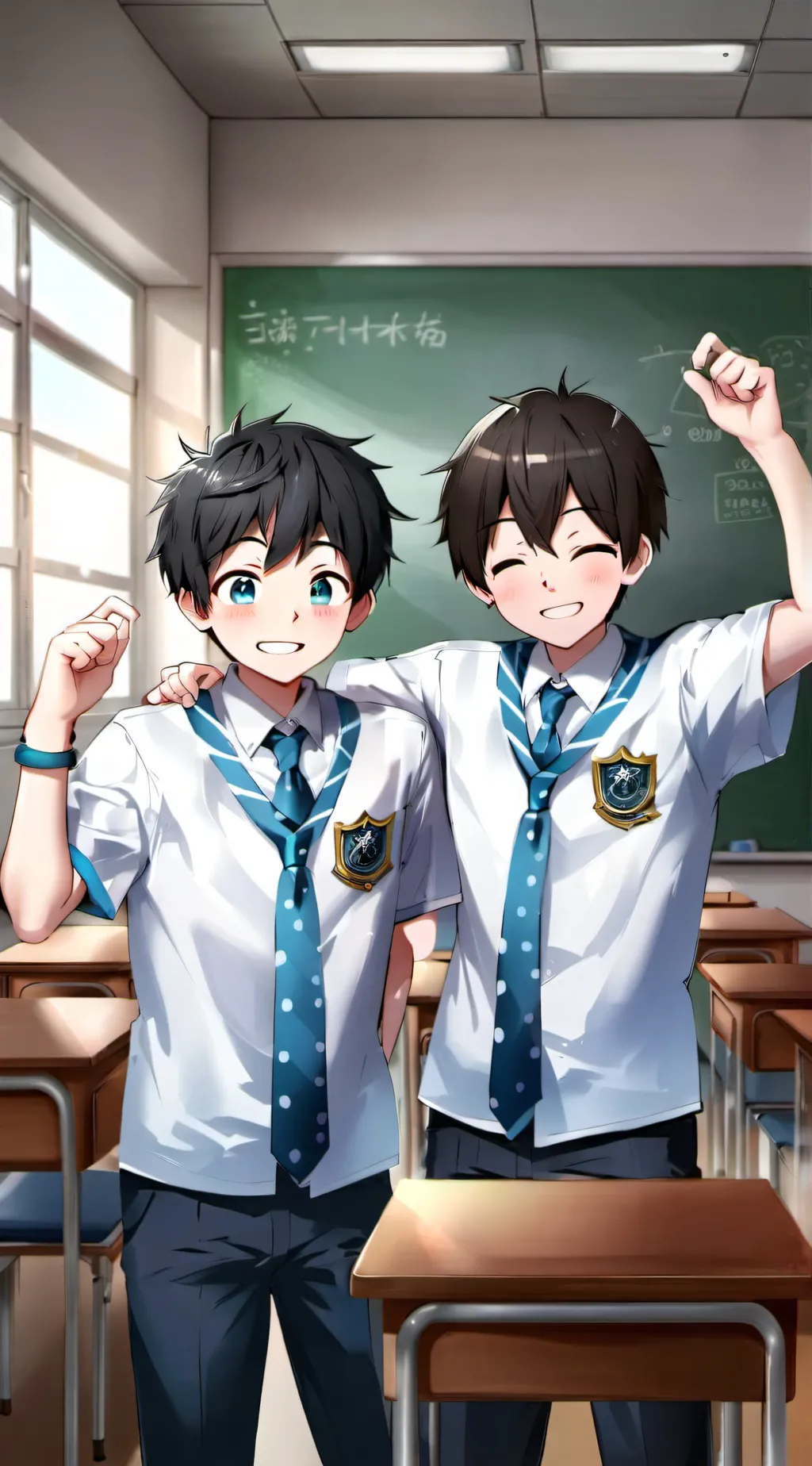 ai character: Yuki & Yuka background