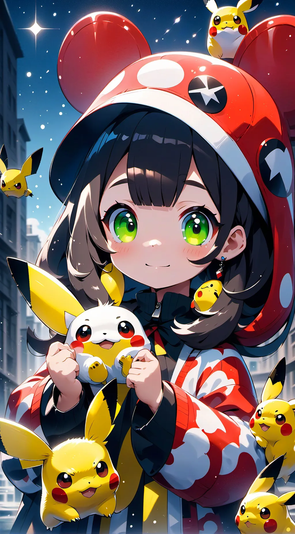 ai character: Pokémon fan background