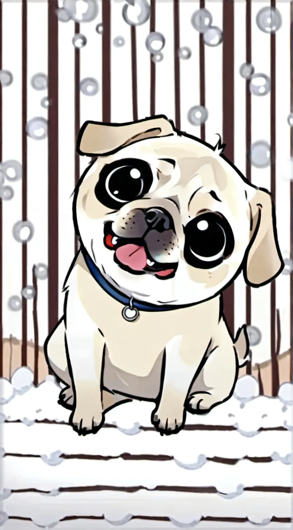 ai character: Pugsley background