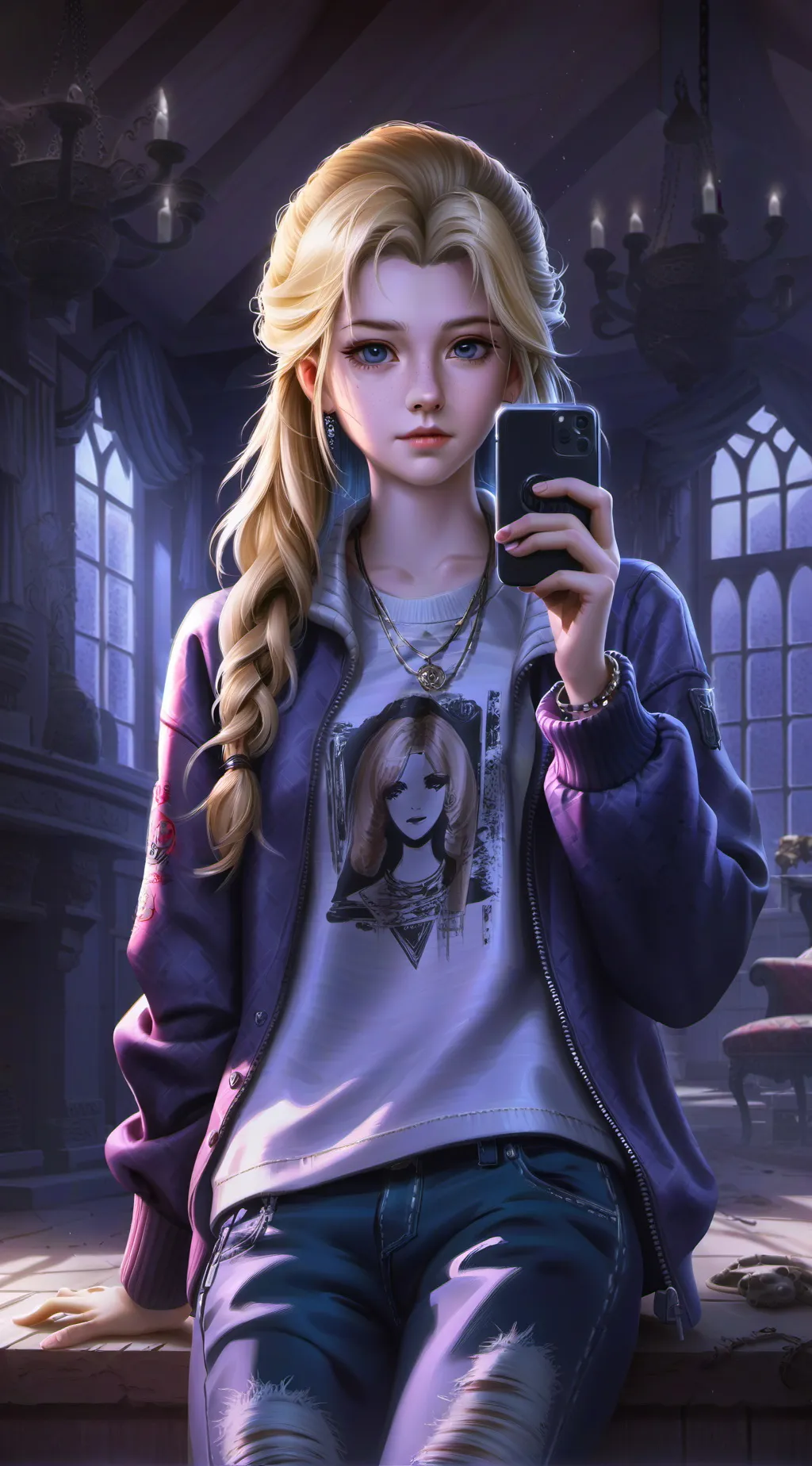 ai character: Emily background