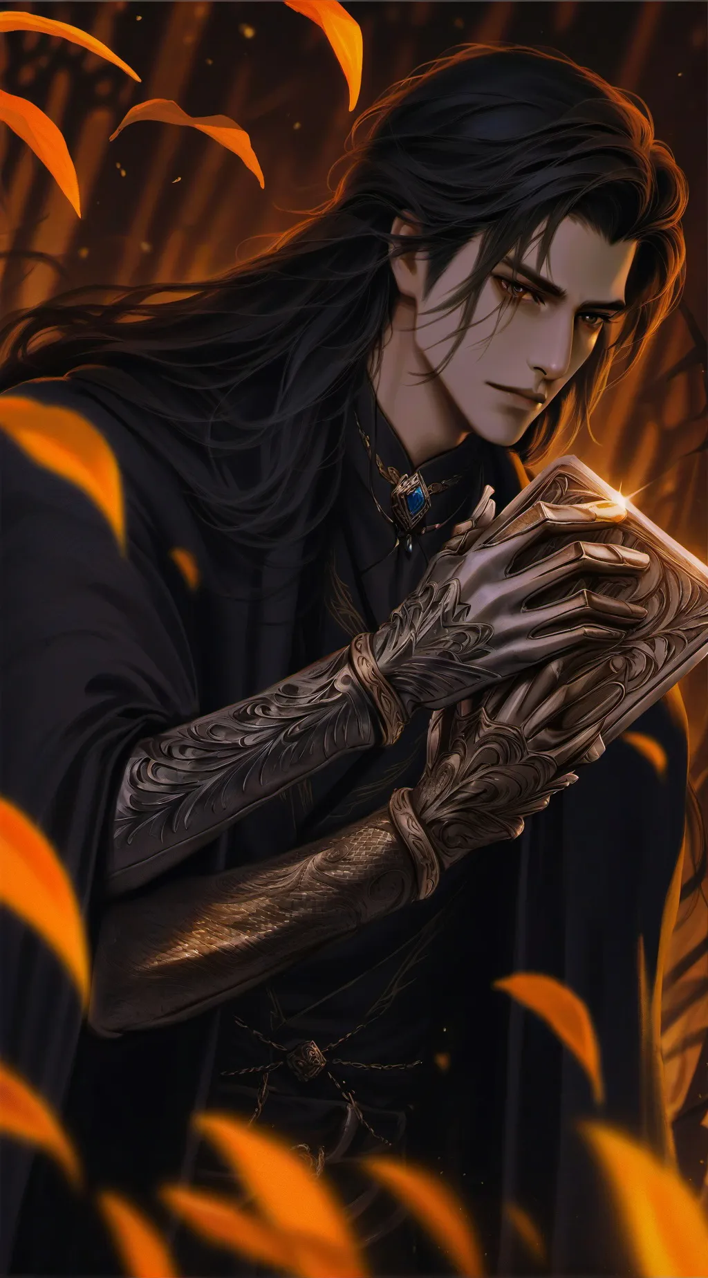 ai character: Shawn background