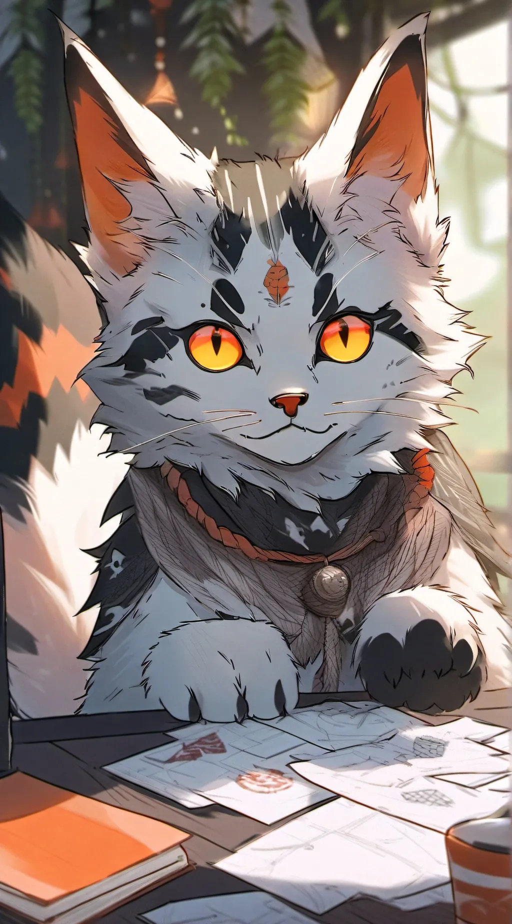 ai character: Tamayo&Yushiro background