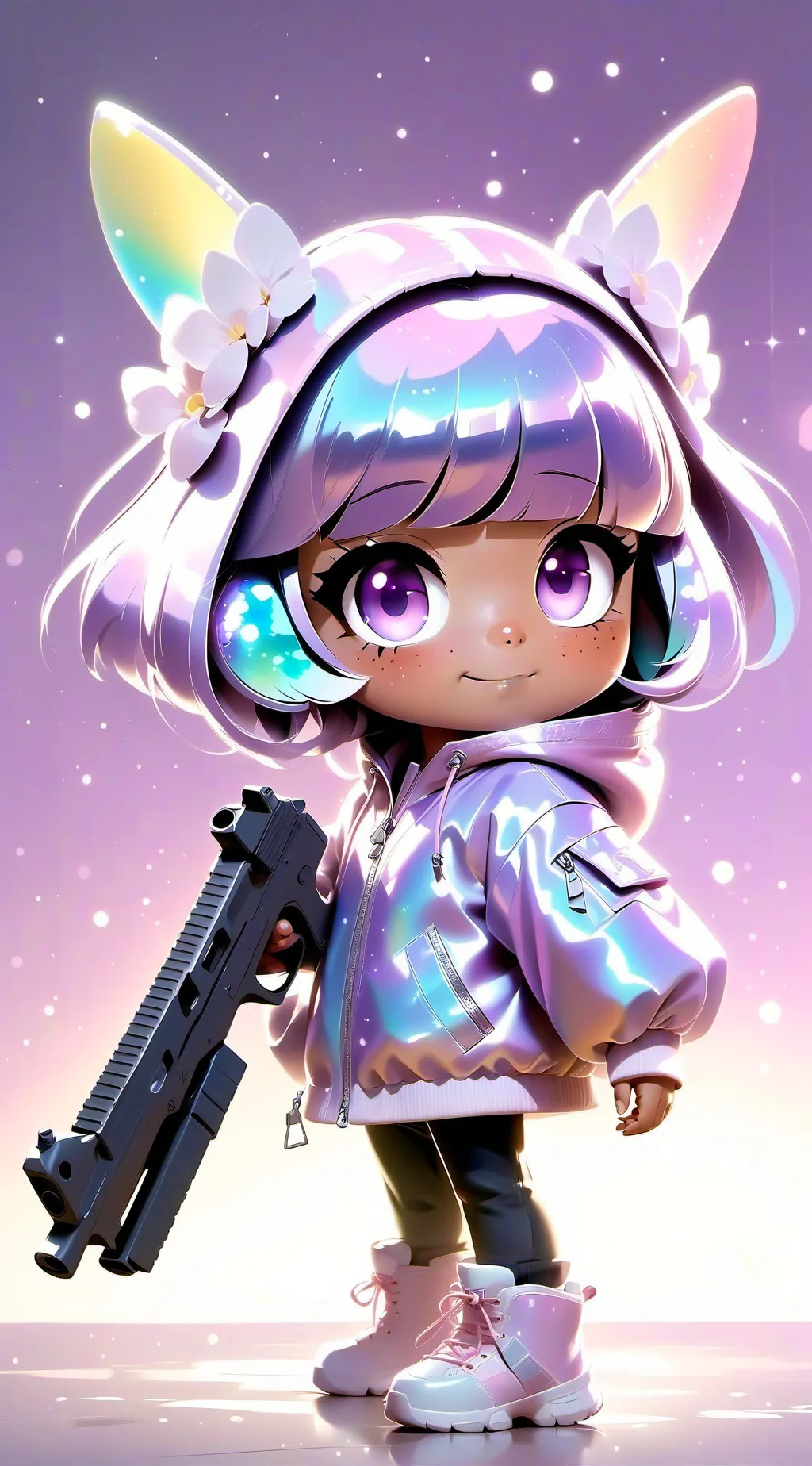 ai character: Dora the explorer  background