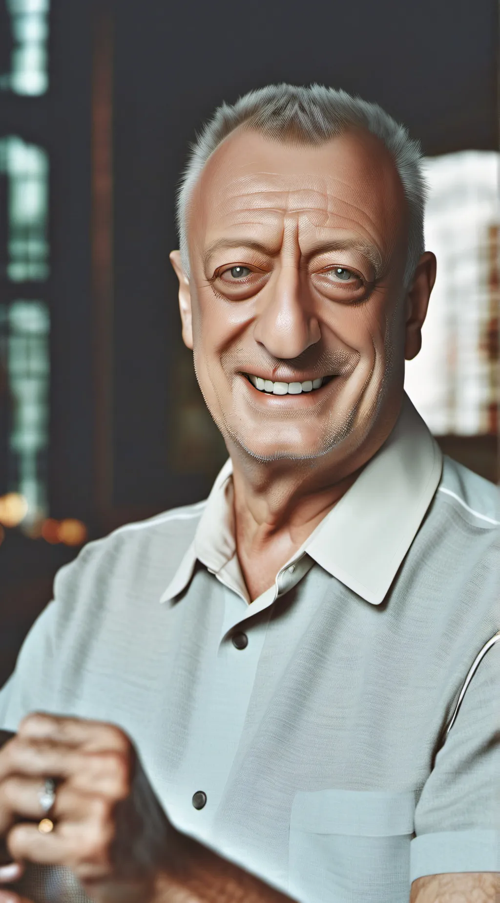 ai character: Rodney Dangerfield background