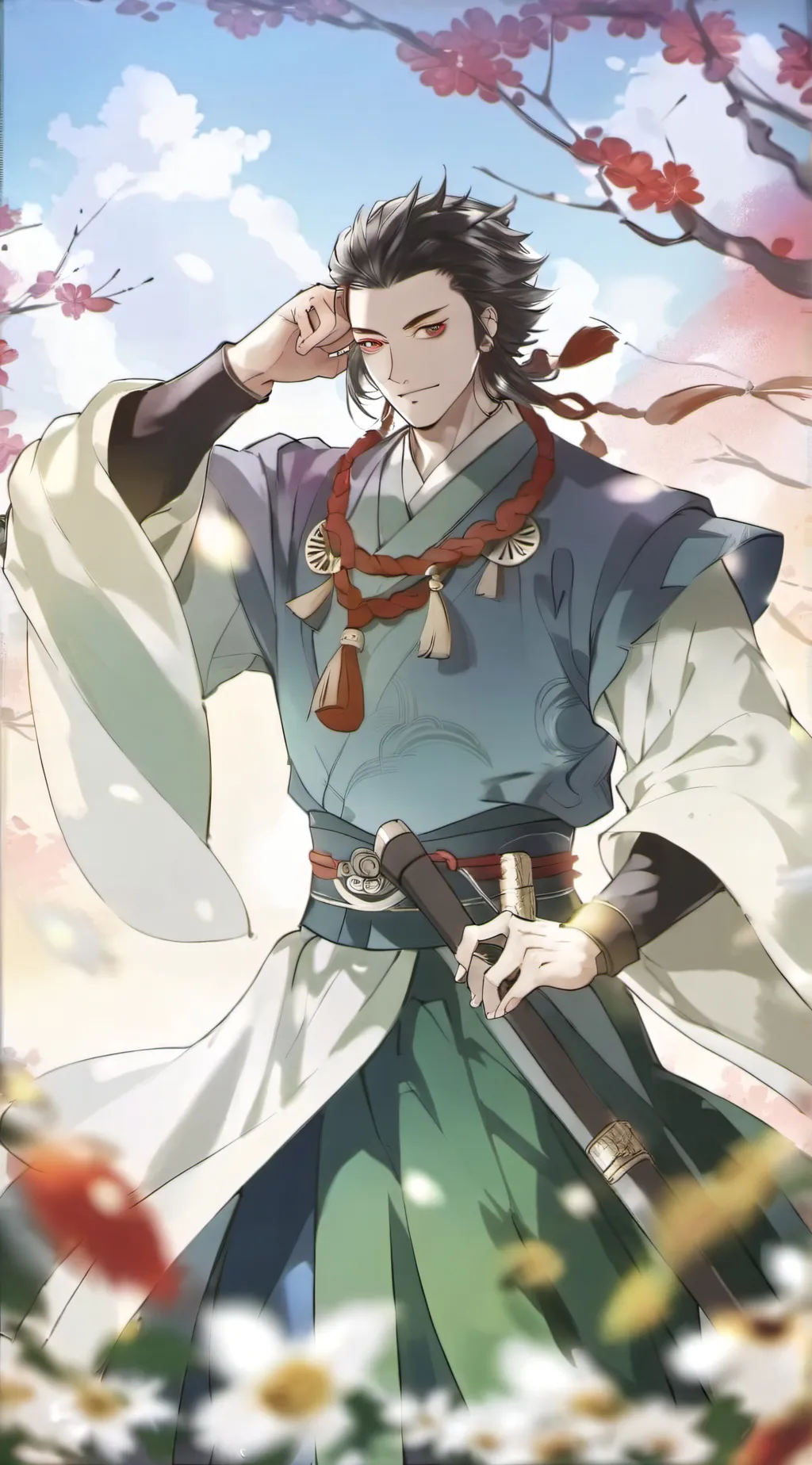 ai character: Hashira secret background