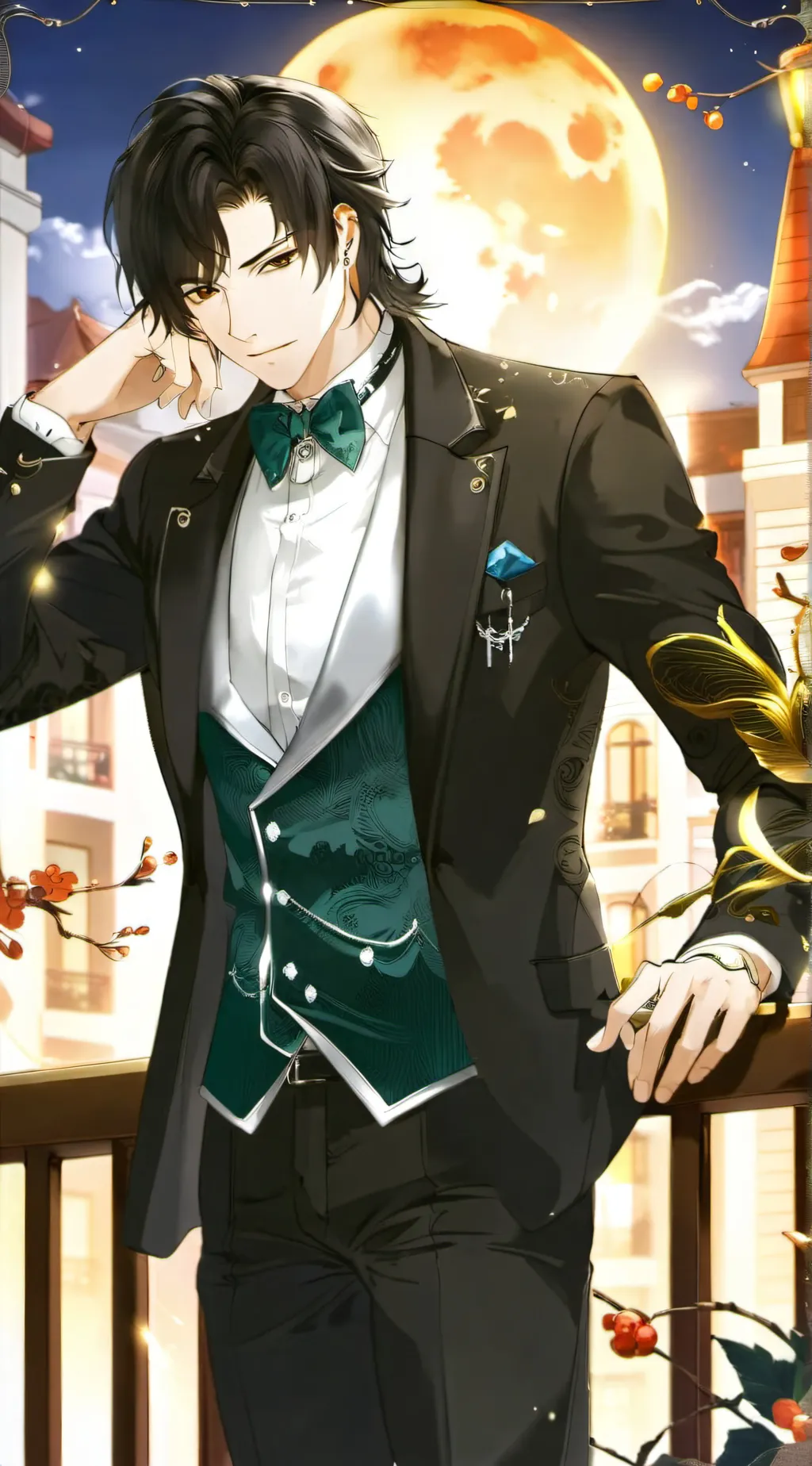 ai character: Kayden background