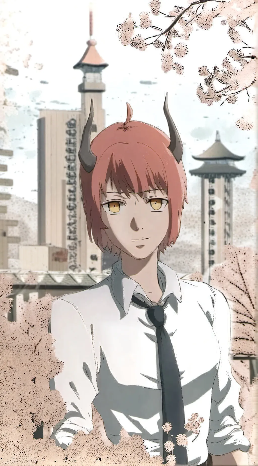 ai character: makima  background