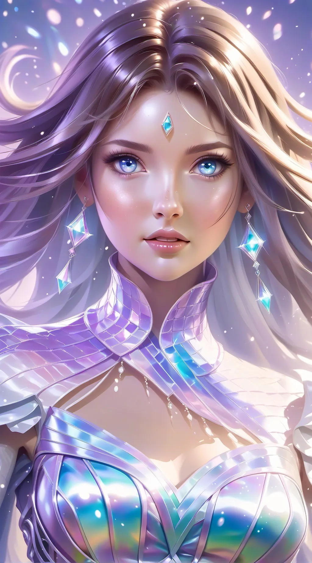 ai character: Lilly background