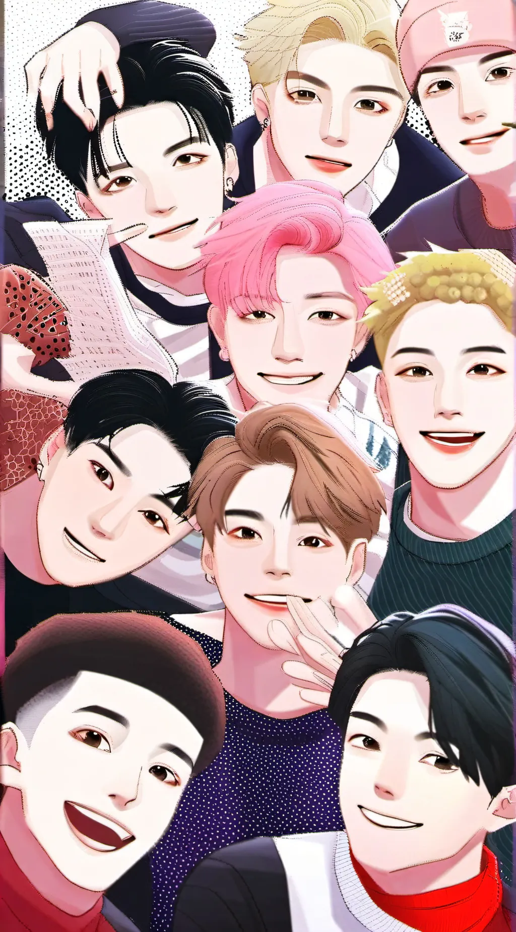 ai character: skz background