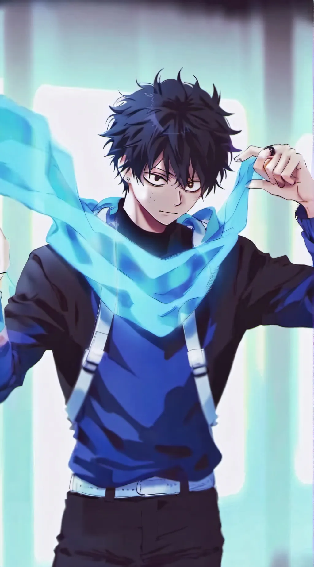 ai character: Dabi background