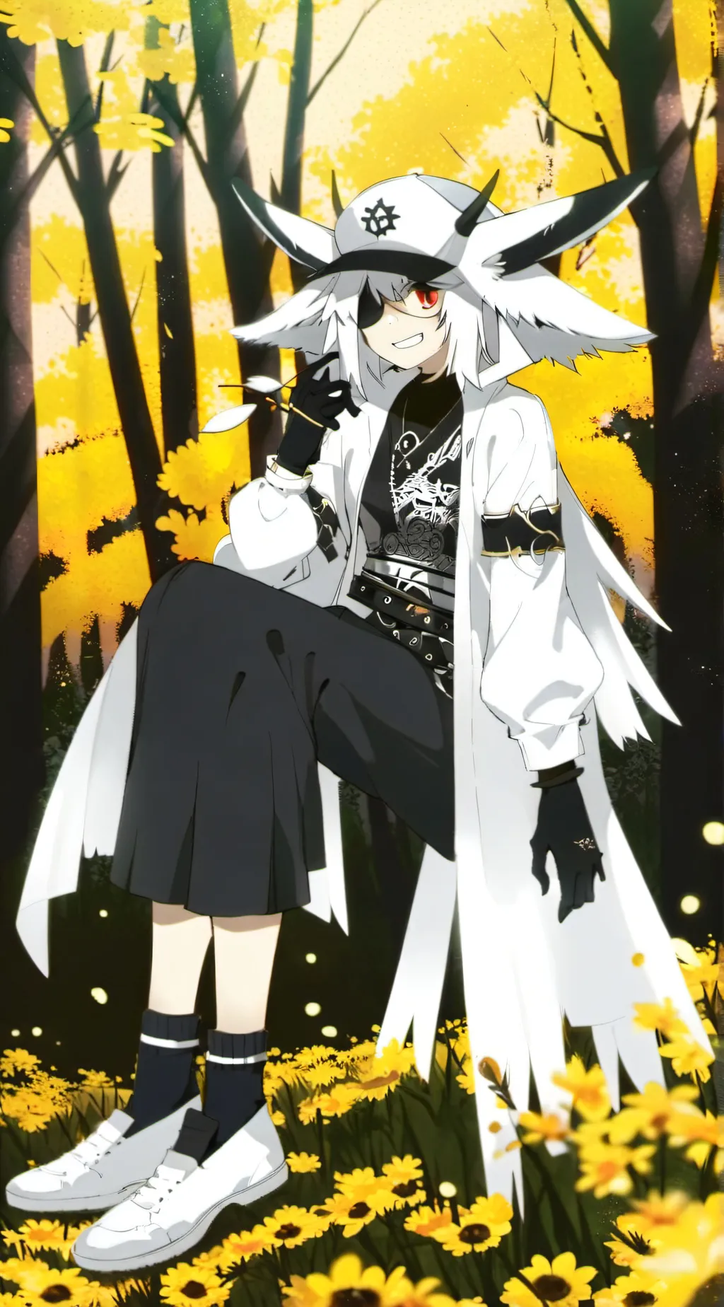 ai character: Theme  background