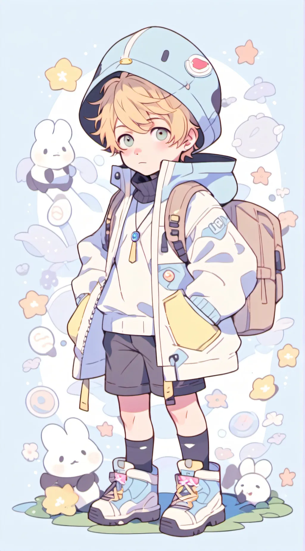 ai character: Sam  background